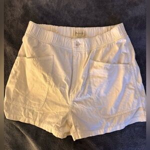 Madewell White Shorts